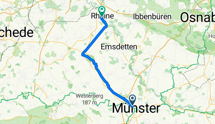 Münster to Rheine über Steinfurt
