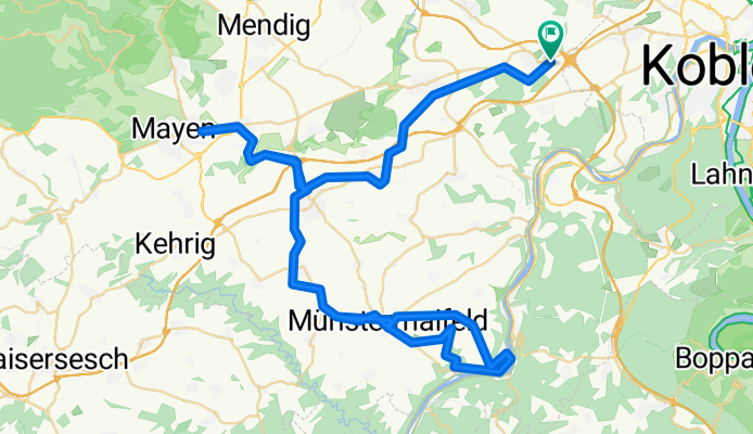 Route in Bassenheim