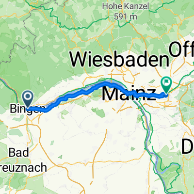 Bingen am Rhein - Flörsheim am Main