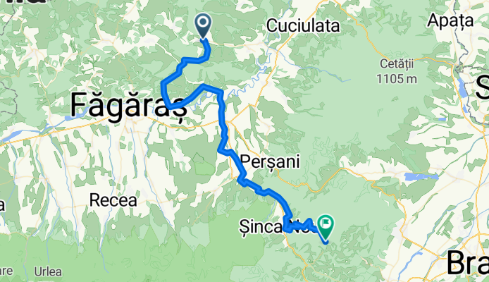 Ticuşu Vechi - Șinca Nouă