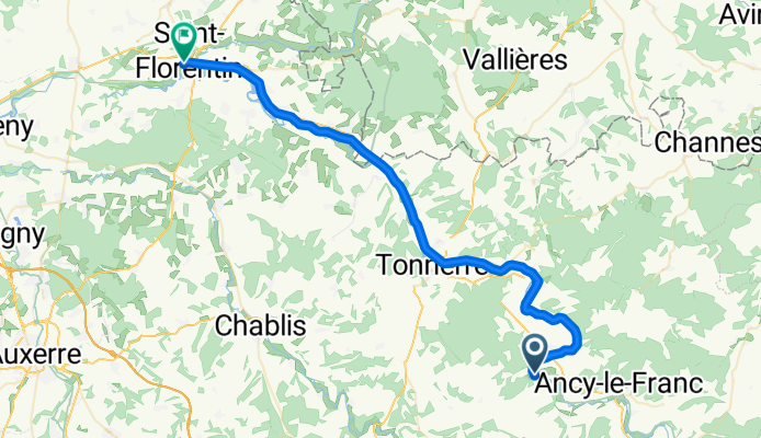 Ancy-le-Franc - Saint-Florentin