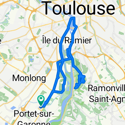 Chemin des Genêts, Portet-sur-Garonne à Chemin des Genêts, Portet-sur-Garonne