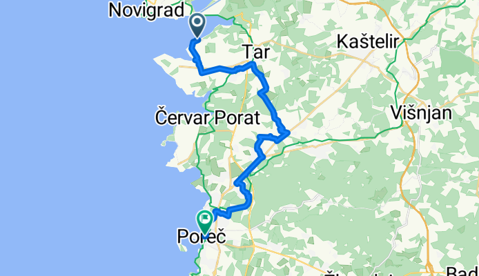 Lanterna, Kátrány - Nikole Tesle, Poreč