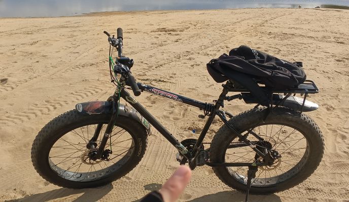 Photo 2 de l’itinéraire Bikemap « От проспект Фрунзе 102/3 до проспект Фрунзе »