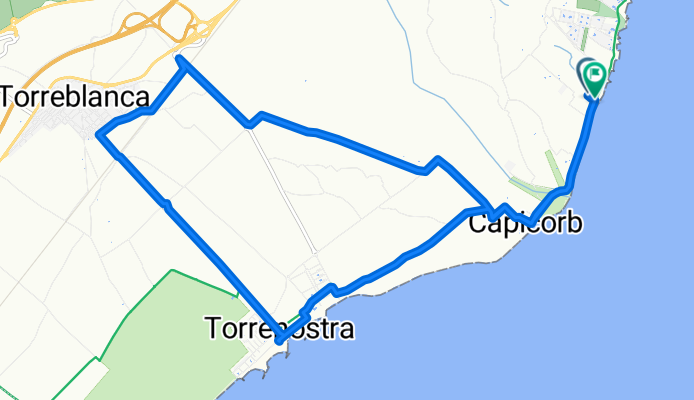 Plaça Poligono naar Plaça Poligono