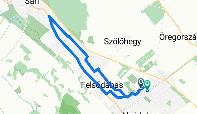 Semmelweis utca - Bartók Béla út