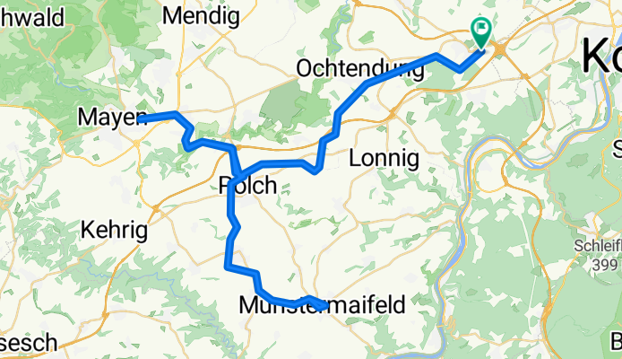 Route in Bassenheim