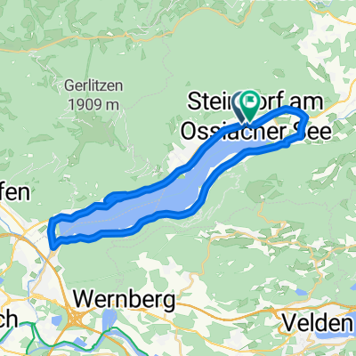 Uferweg nach Uferweg