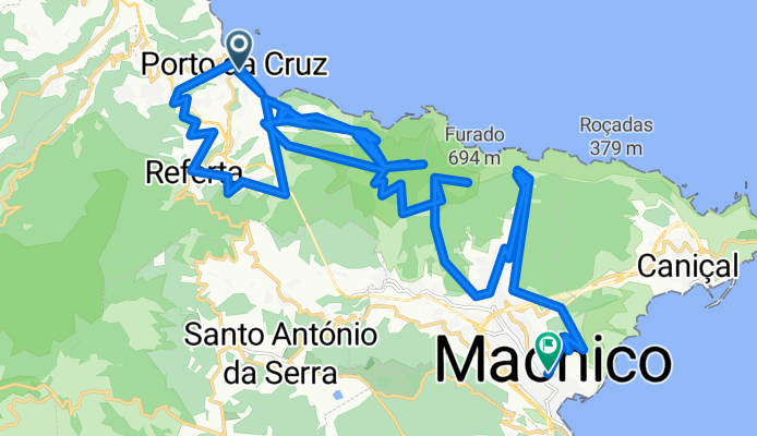 Rua Doutor João Abel de Freitas nach Rua de Outubro