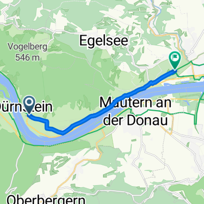Dürnstein nach Sparkassengasse, Krems an der Donau