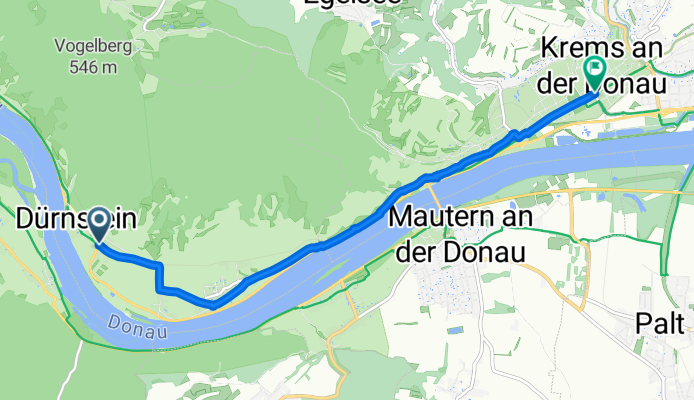 Dürnstein nach Sparkassengasse, Krems an der Donau