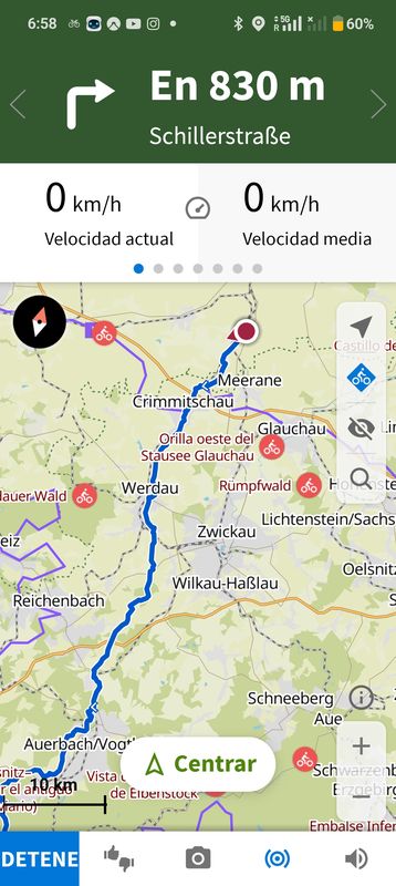 De Platnerstraße a Rybniční