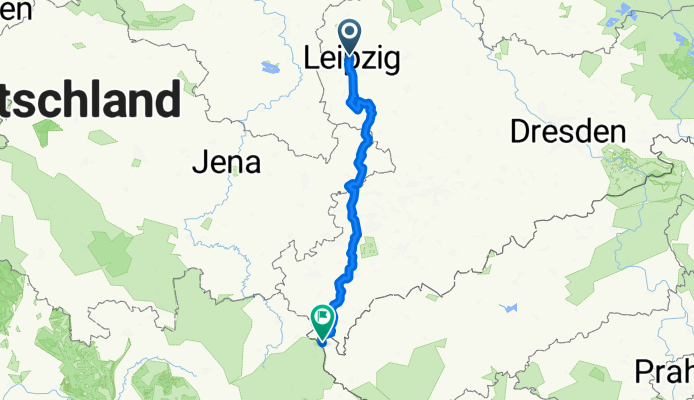 De Platnerstraße a Rybniční