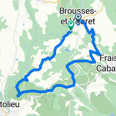 Route in Brousses-et-Villaret 2te