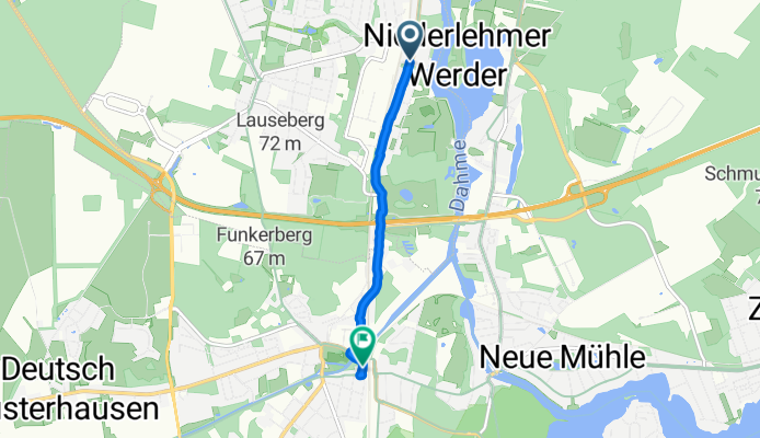 Friedrich-Engels-Straße, Wildau nach Bahnhofstraße, Königs Wusterhausen