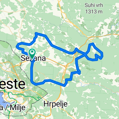 From Sežana to Sežana