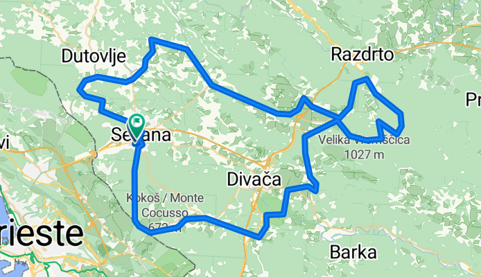 From Sežana to Sežana