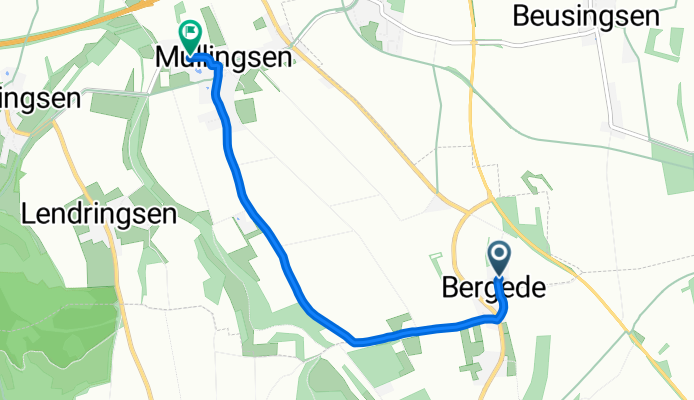 Trellenweg, 索斯特 nach Bördenstraße, 索斯特