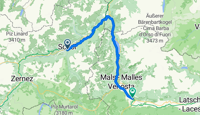 Davos - Prad am Stilfserjoch