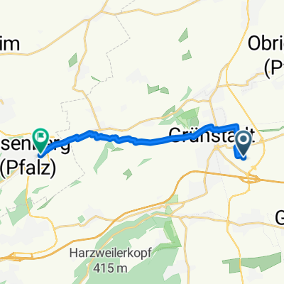 От Adam-Opel-Straße до Ebertsheimer Straße