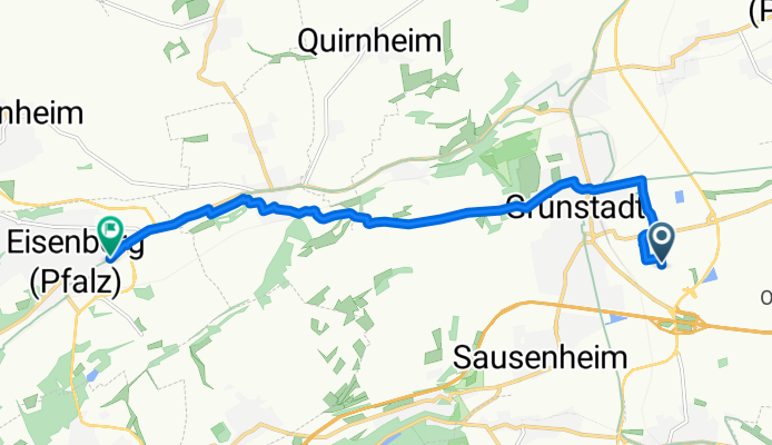 От Adam-Opel-Straße до Ebertsheimer Straße