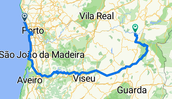 From Matosinhos to Vila Nova de Foz Côa
