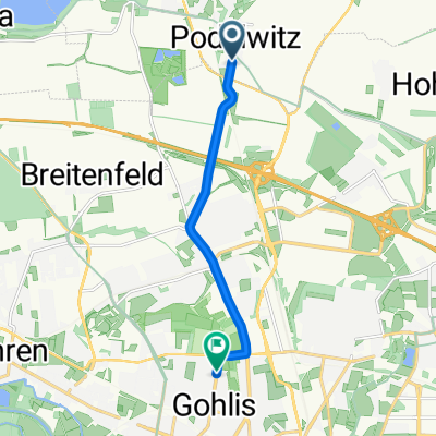 Gertitzer Weg nach Viertelsweg