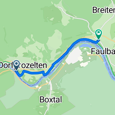 Maingasse nach Am Dreispitz