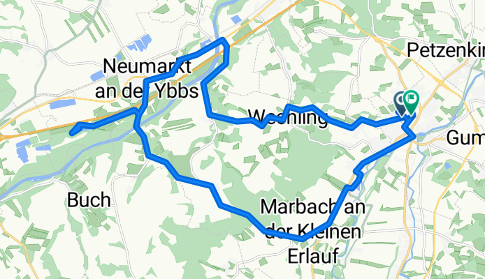 Ebner-Eschenbach-Gasse nach Ebner-Eschenbach-Gasse