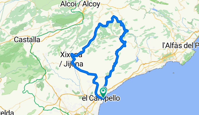 Campillo-Xixona - Penaguila - 2