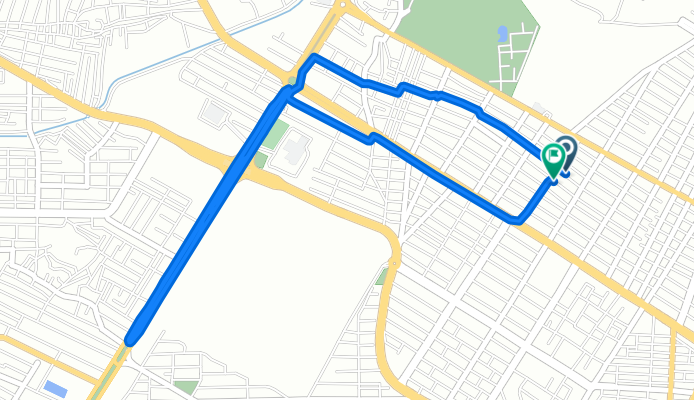 Moderate route