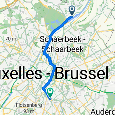 Chaussée de Vilvorde, Bruxelles. y à Avenue Louise, Bruxelles