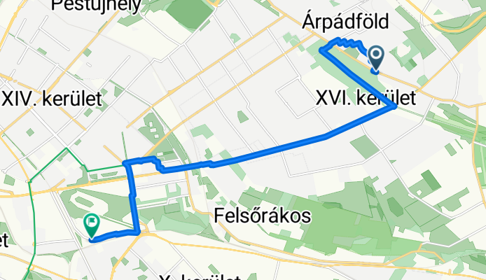 Ostoros út, Budapest - Albertirsai utca, Budapest