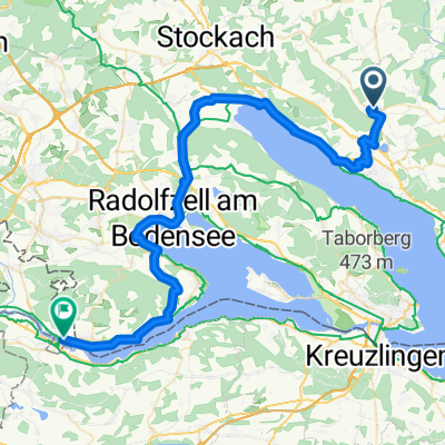 47.812, 9.167 nach 47.659, 8.861