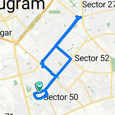 Gurugram 49 - millenium City centre loop