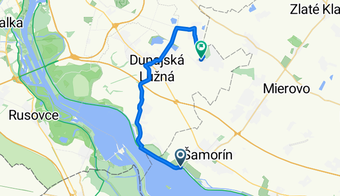 Podlesie, Šamorín až Azalková ulica, Miloslavov