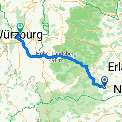 Rothenburg ob der Tauber - Würzburg