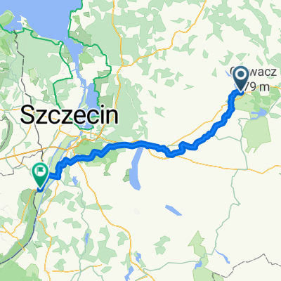 From Gmina Chociwel to Gartz (Oder)