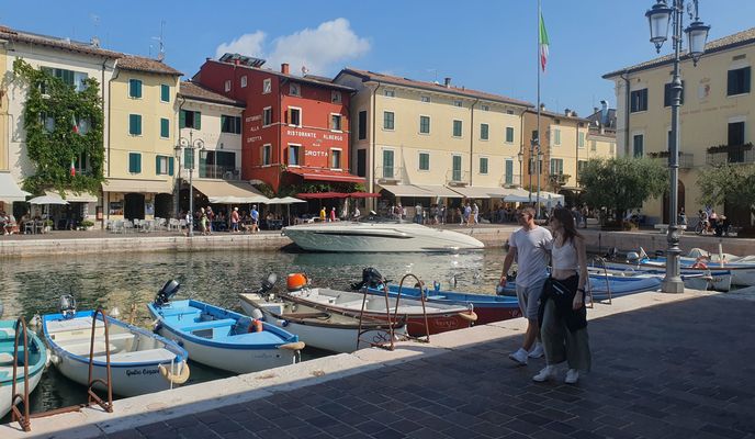 Photo 2 of the Bikemap route "Rundtour Gardasee Manerba Torri del Benago Maderno"