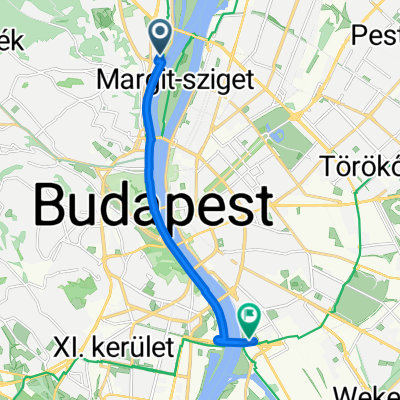 Tímár utca, Budapest to Laczkovich utca, Budapest