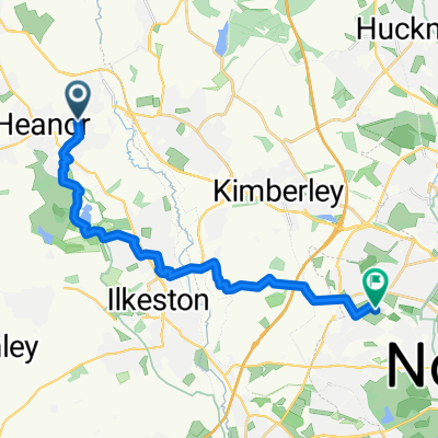 Station Road, Nottingham to Denewood Crescent, Nottingham