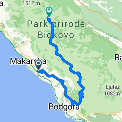 Makarska to Sv.Jure