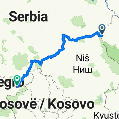 Bulgaria to Montenegro