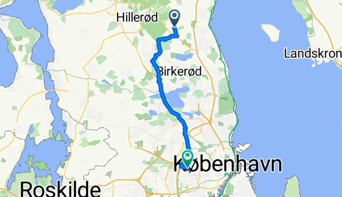 Avderødvej, Kokkedal to Valby Langgade, Valby