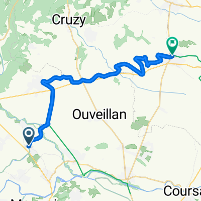 Allée des Cyprés to Avenue Emile Loscos Bis