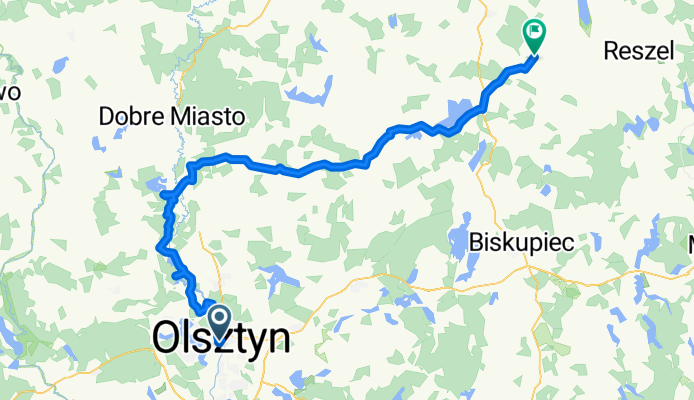 Olsztyn - Bisztynek