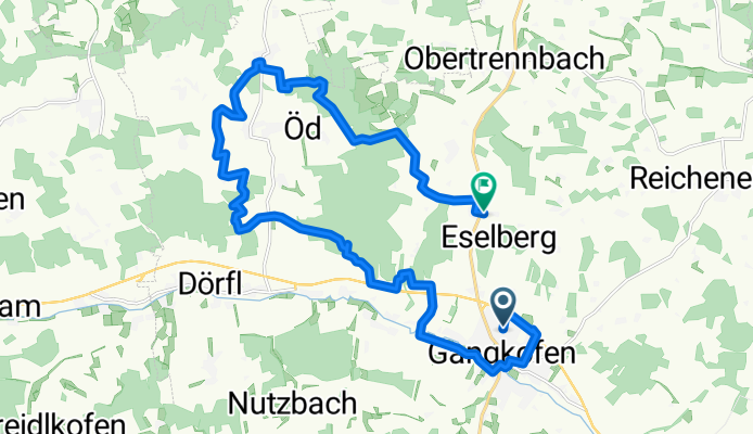 Am Anger, Gangkofen nach Seemannshausen, Gangkofen