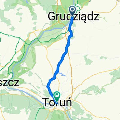 Torun direkt - Spichrzowa nach Dworzec Autobusowy