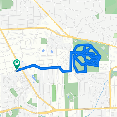 Marlborough Dr, Ann Arbor to Marlborough Dr, Ann Arbor