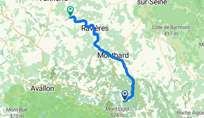 Semur-en-Auxois - Ancy-le-Franc